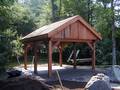 Timberland Pavilion / Timberland Company employees built this pavilion as a community service Timberland Pavilion / Timberland Company employees built this pavilion as a community service